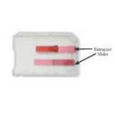 Frosted 2 Card Smart Card Dispenser w/Slides Horizontal - 100 pack 